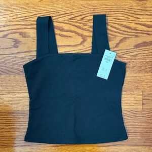 Abercrombie & Fitch Black Square Tank Top NWT